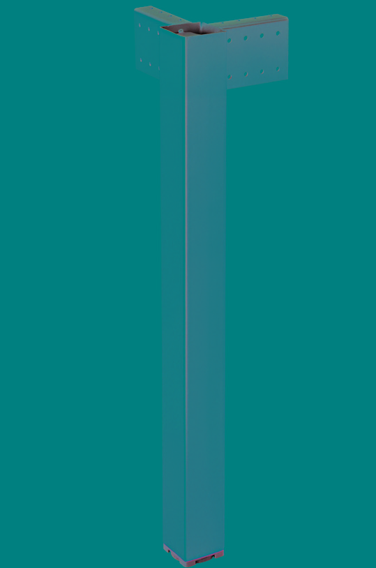  Мебельная опора для стола (квадратная) 71 см TL 6.43316